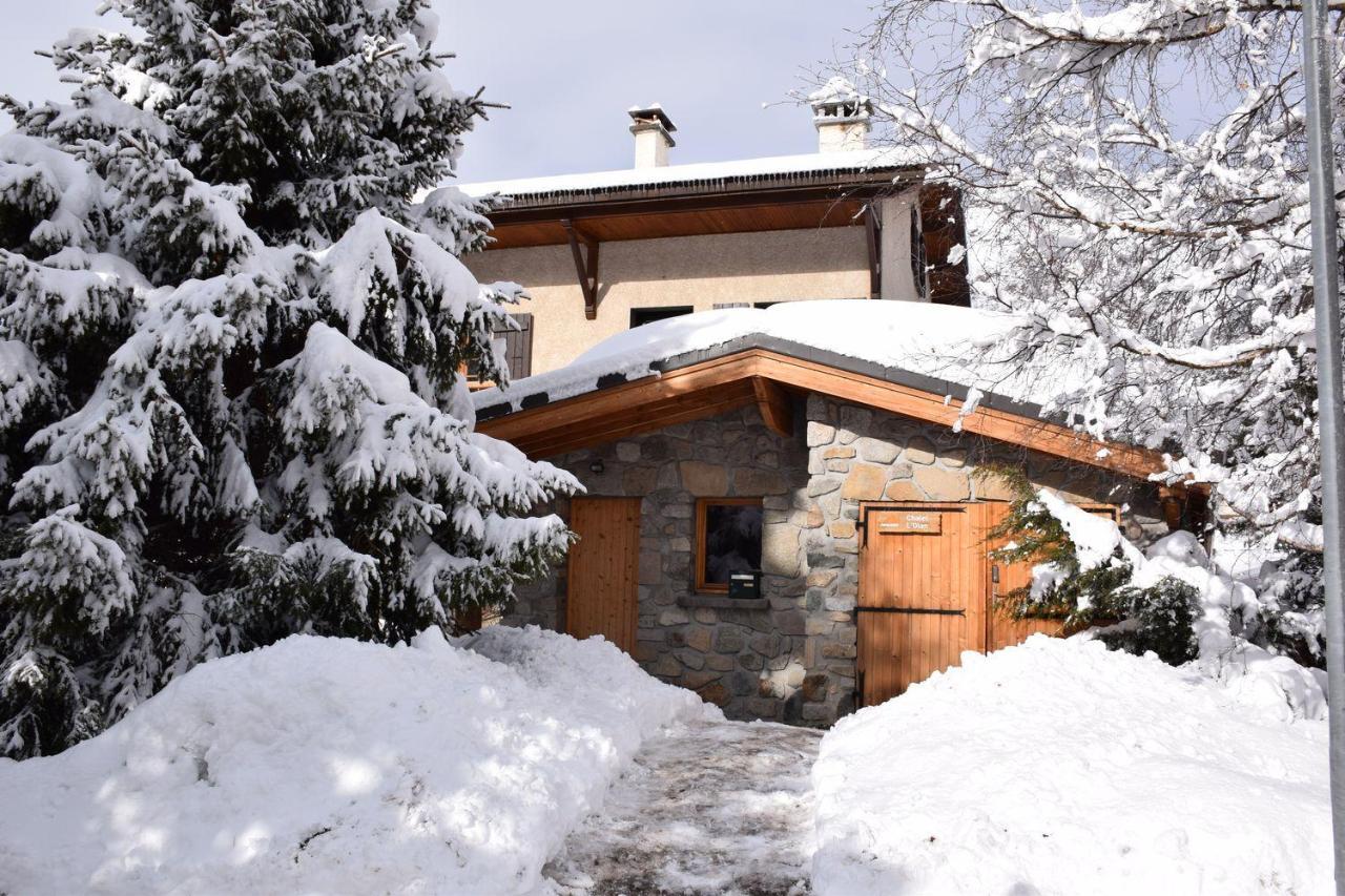 Chalet L Olan 15P Emplacement Exceptionnel Grand Terrain レ・デュー・アルプ エクステリア 写真