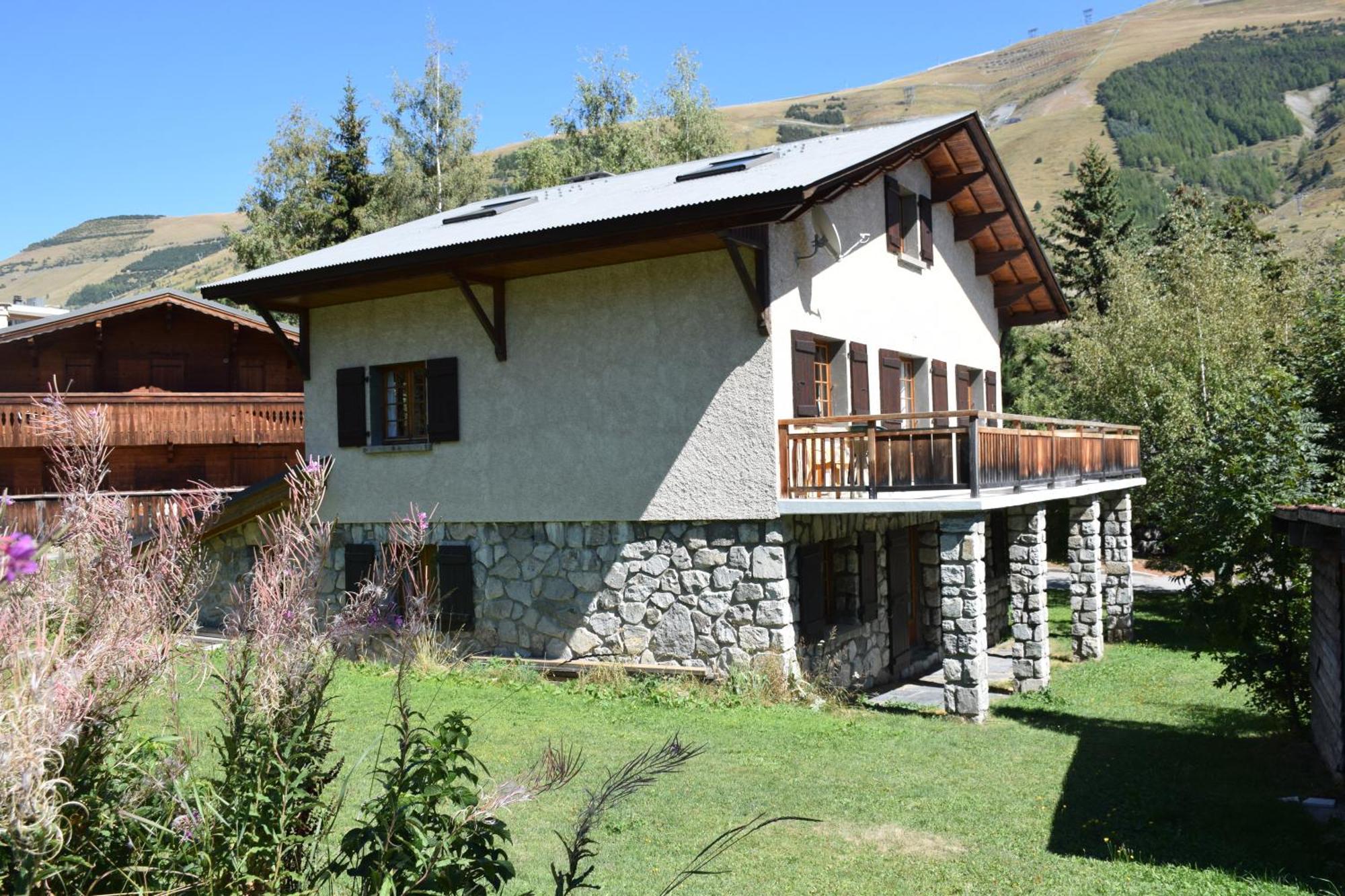 Chalet L Olan 15P Emplacement Exceptionnel Grand Terrain レ・デュー・アルプ エクステリア 写真