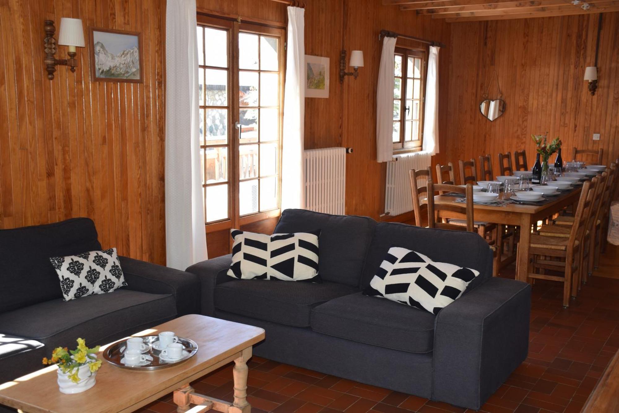 Chalet L Olan 15P Emplacement Exceptionnel Grand Terrain レ・デュー・アルプ エクステリア 写真